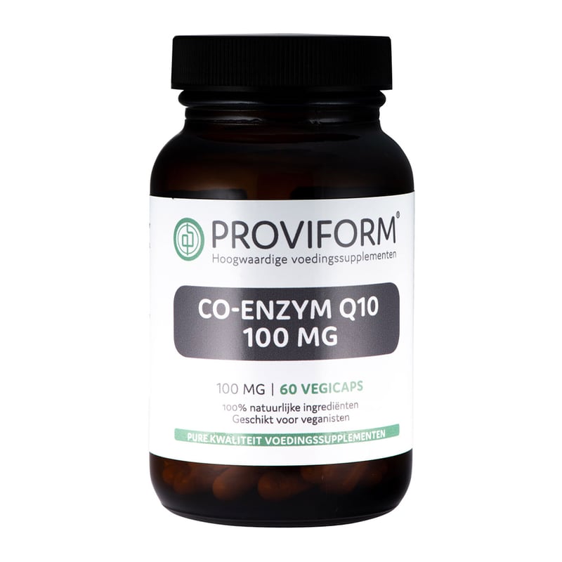 Proviform Co-enzym Q10 100 mg Proviform Co-enzym Q10 100 mg afbeelding