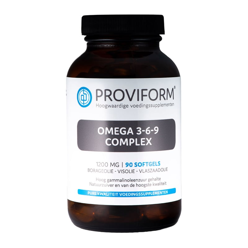 Proviform Omega 3-6-9 complex 1200 mg Proviform Omega 3-6-9 complex 1200 mg afbeelding