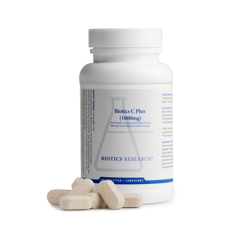 Biotics Bio-C Plus 1000 mg (ascorbates with bioflavonoids) image