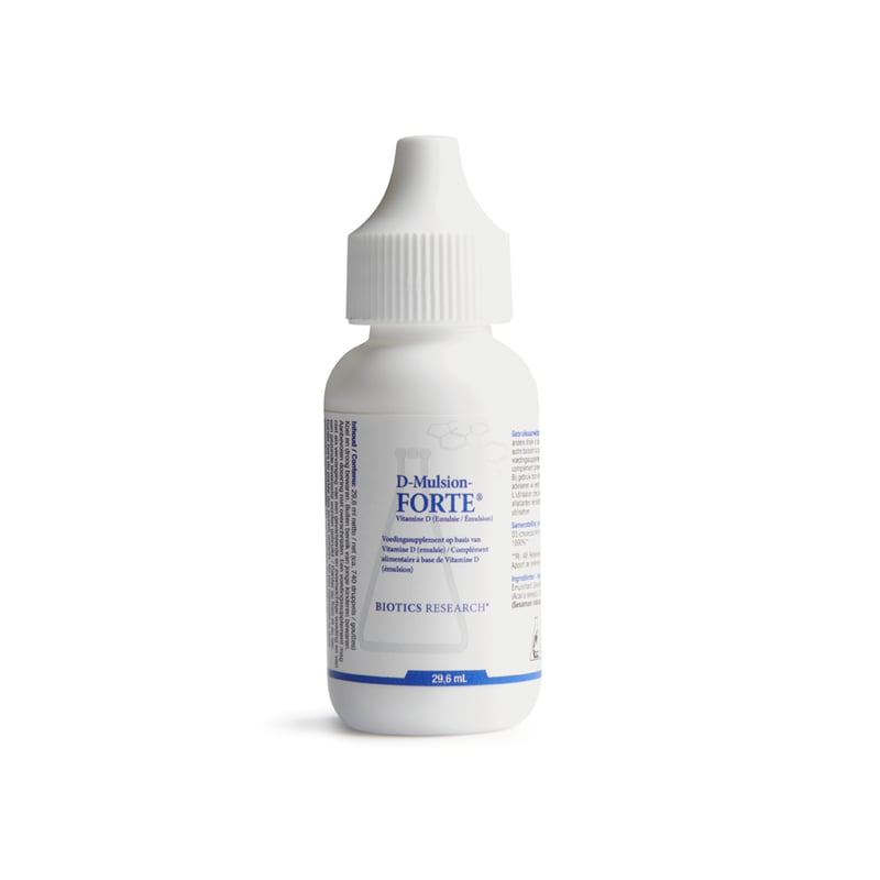 Biotics Bio-D-mulsion forte vitamin D3 2000 IU 50 mcg image