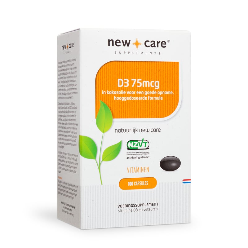 New Care D3 75 mcg New Care D3 75 mcg afbeelding