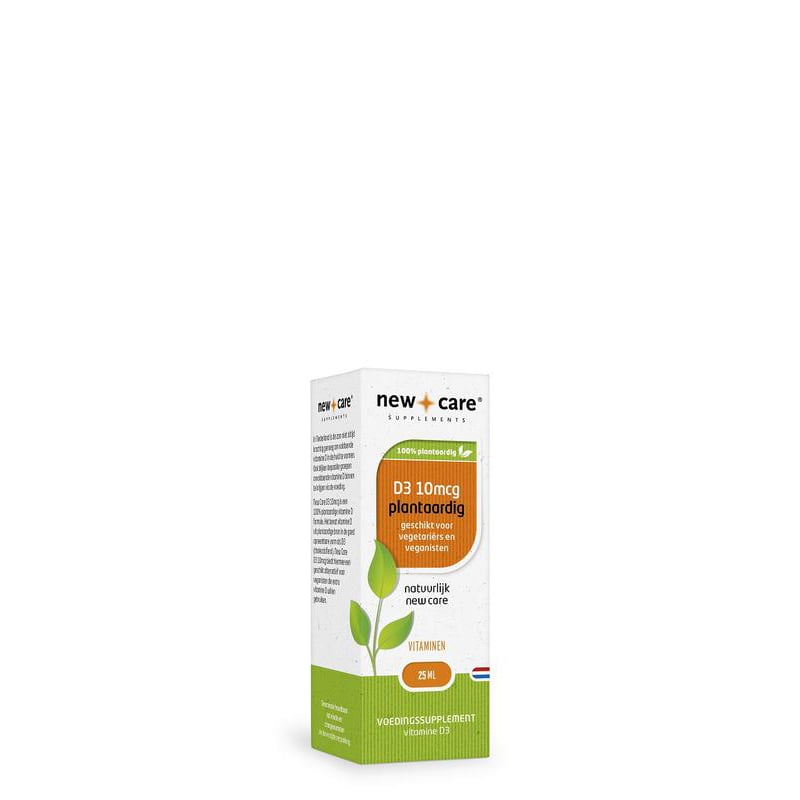 New Care Vitamine D3 10 mcg Plantaardig afbeelding