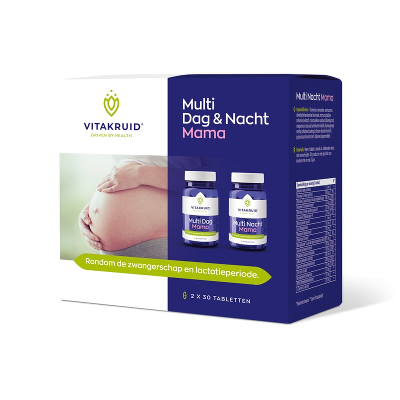 Vitakruid Multi Day & Night Mama 2 x 30 tablets image