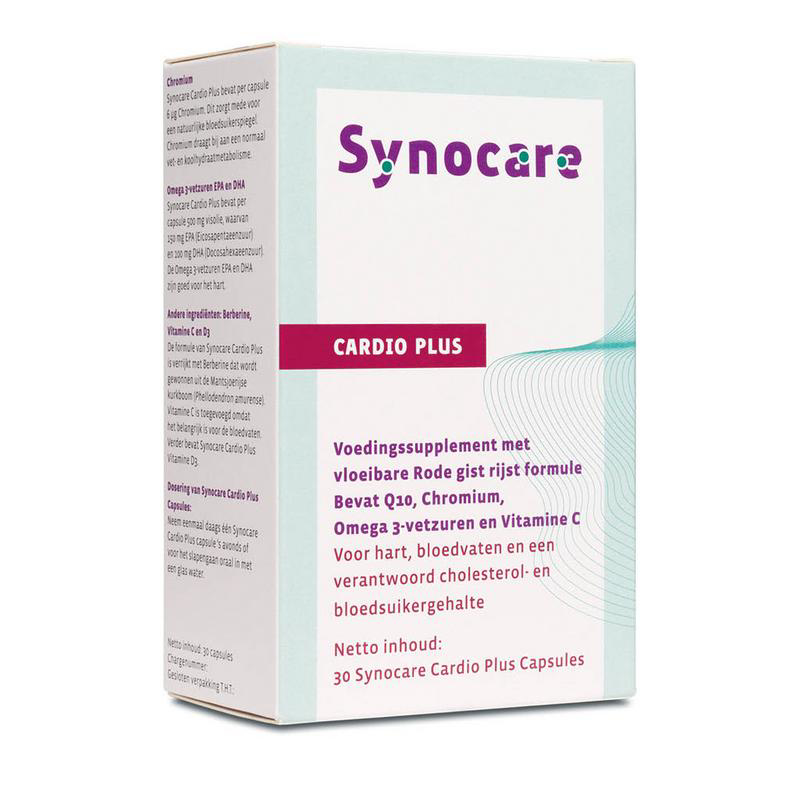 Synofit Cardio Red Yeast Rice Q10 & Chromium Synofit Cardio Red Yeast Rice Q10 & Chromium image