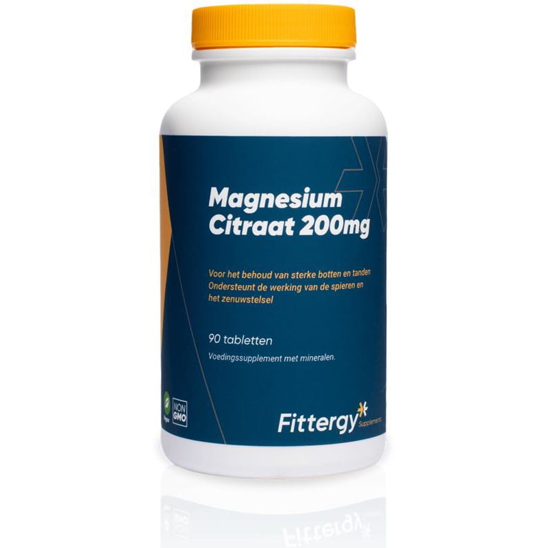 Fittergy Magnesium citrate 200 mg image