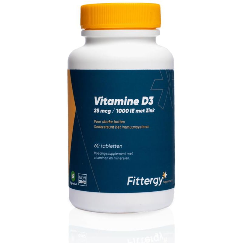 Fittergy Vitamin D3 25 mcg with Zinc image