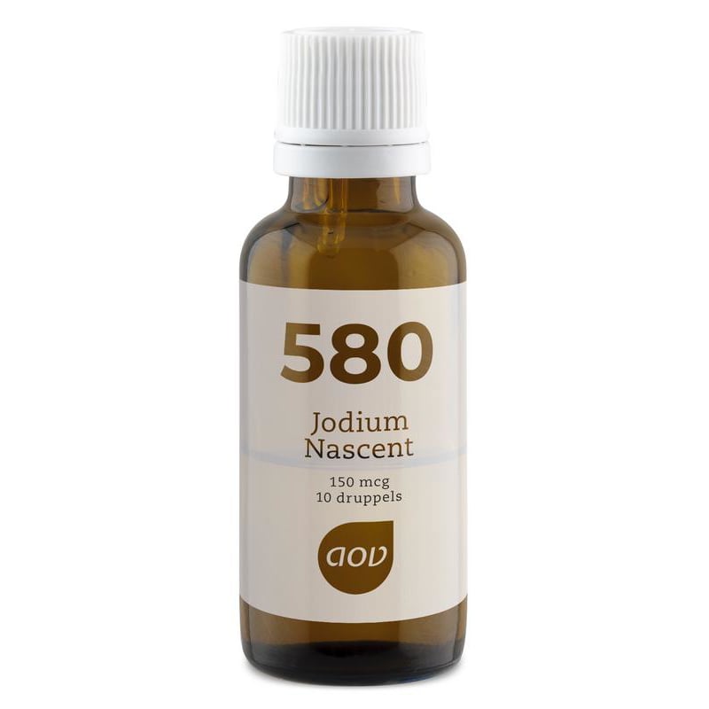 AOV Voedingssupplementen 580 Jodium Nascent 150 mcg afbeelding