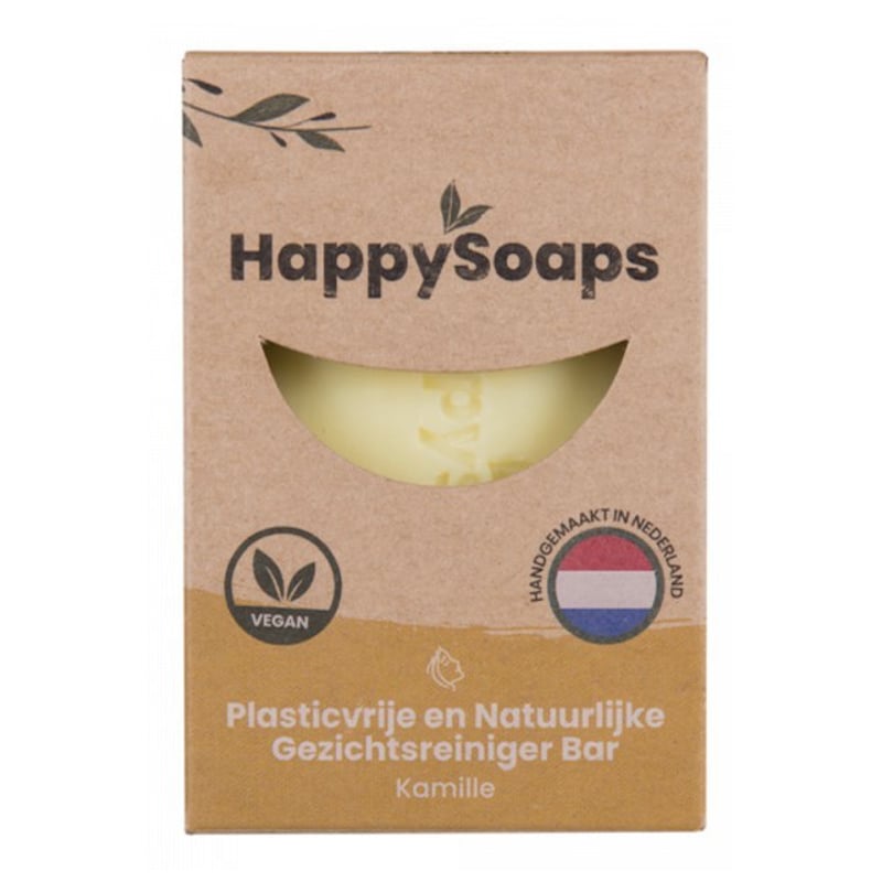HappySoaps Gezichtsreiniger Bar Kamille afbeelding