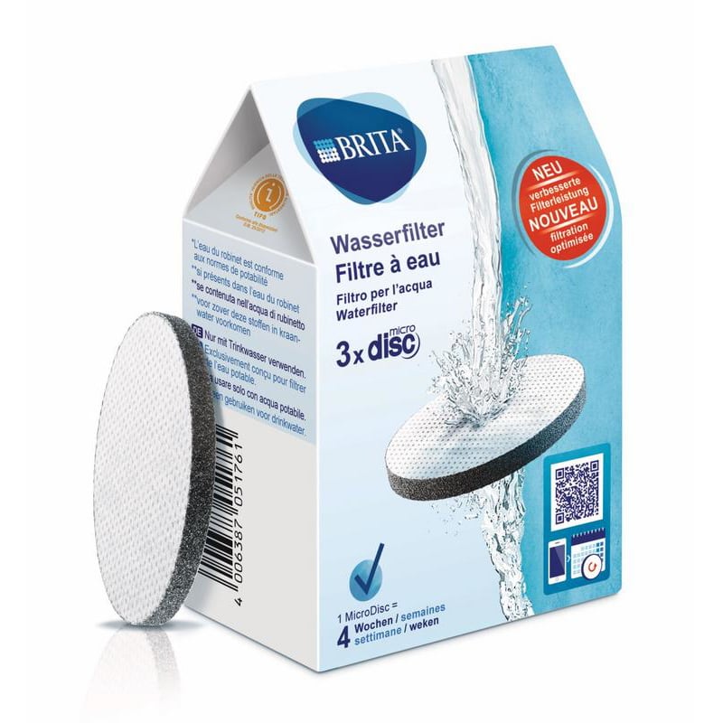Brita Water Filter Cartridge MicroDisc 3-Pack image