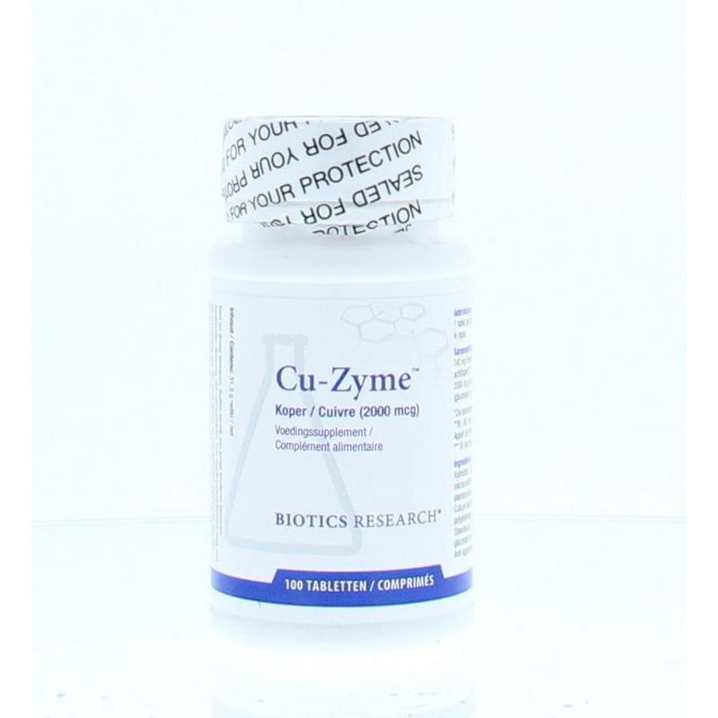 Biotics CU-Zyme 2 mg image