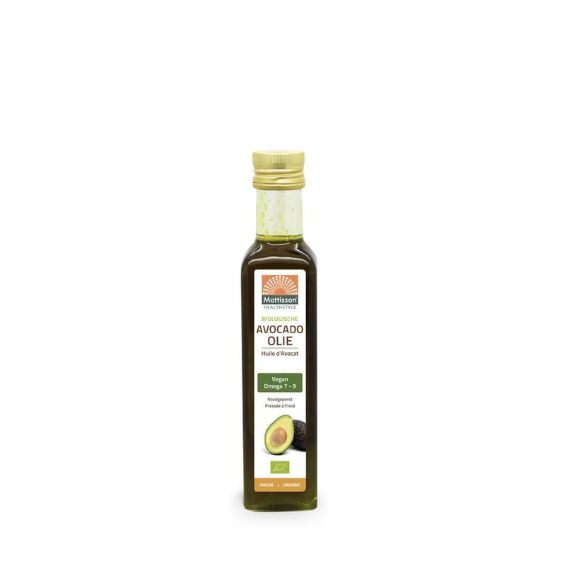 Mattisson Healthstyle Biologische Avocado Olie Virgin Koudgeperst Bio afbeelding