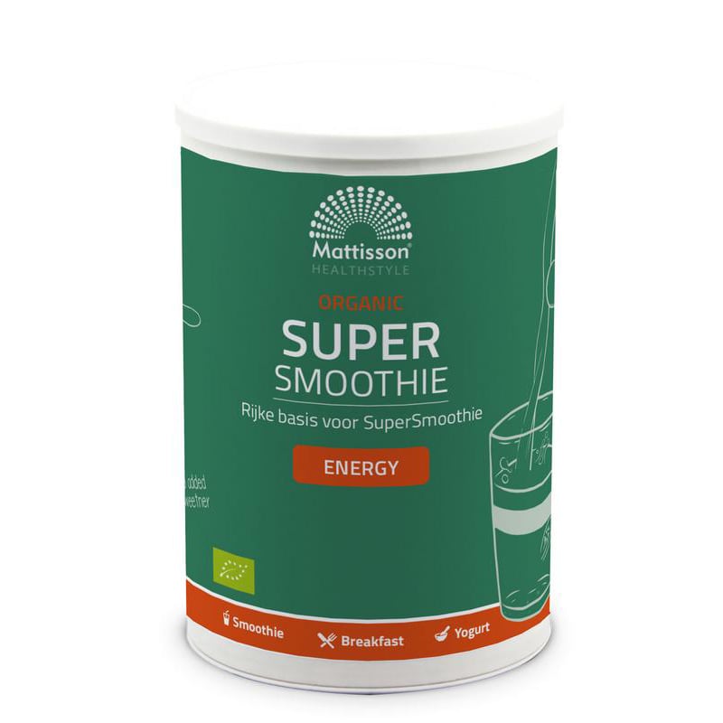 Mattisson Healthstyle Organic Supersmoothie Energy afbeelding