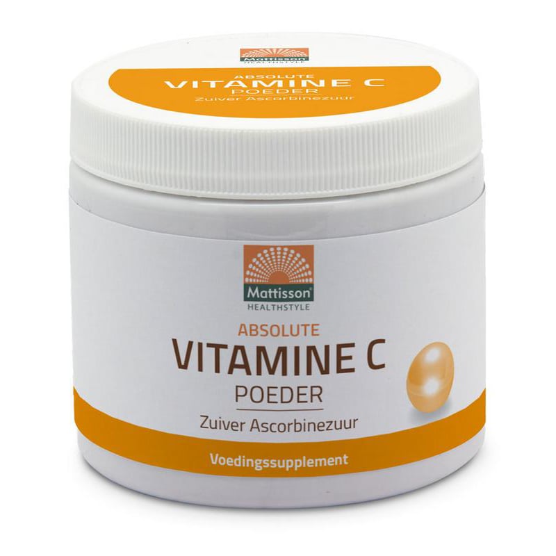 Mattisson Healthstyle Vitamine C Poeder Zuiver Ascorbinezuur afbeelding