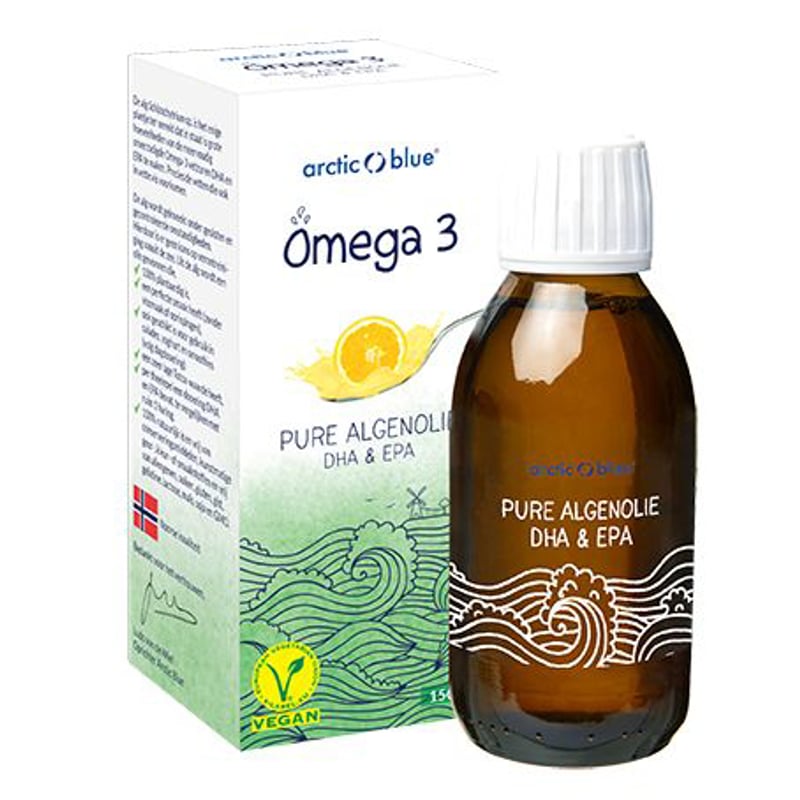 Arctic Blue Omega 3 Pure Algenolie EPA & DHA afbeelding