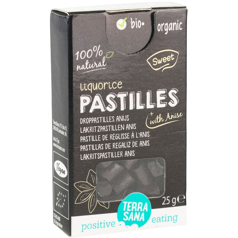 TerraSana Liquorice Pastilles Anise image
