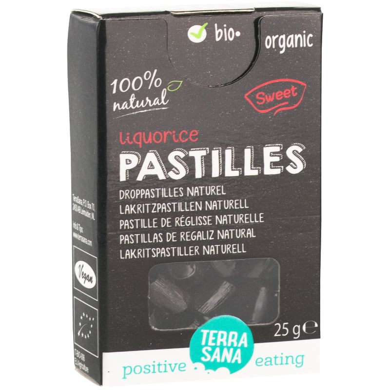 TerraSana Natural Liquorice Pastilles image