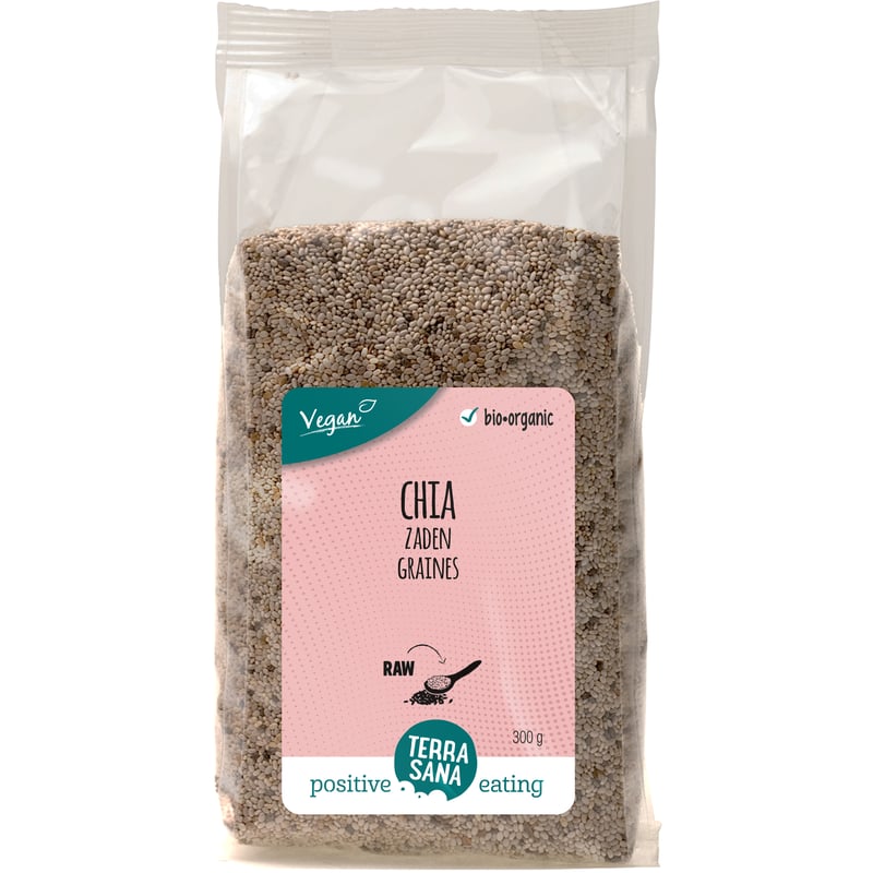 TerraSana RAW Chia zaad wit afbeelding