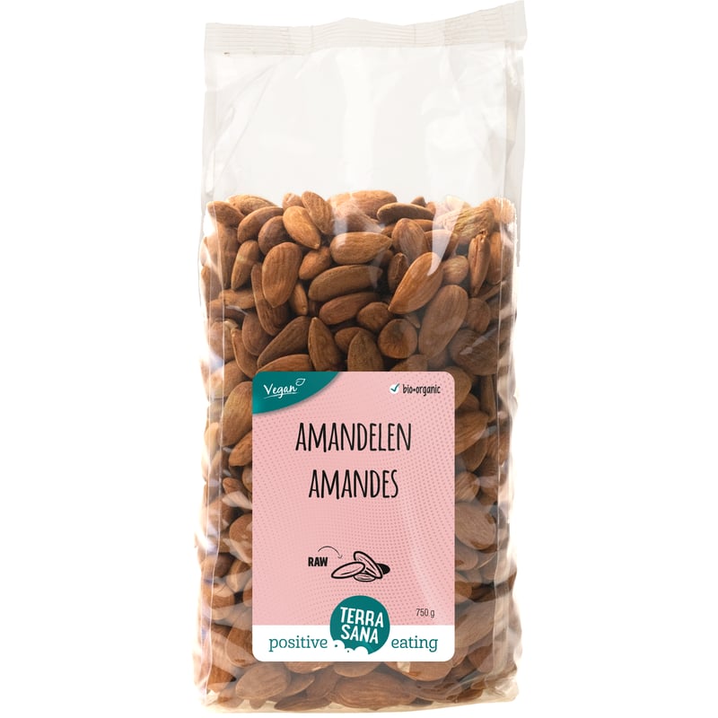 TerraSana RAW Amandelen bruin afbeelding