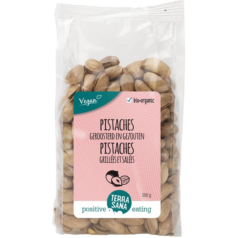 TerraSana Pistachenoten geroosterd en gezouten afbeelding