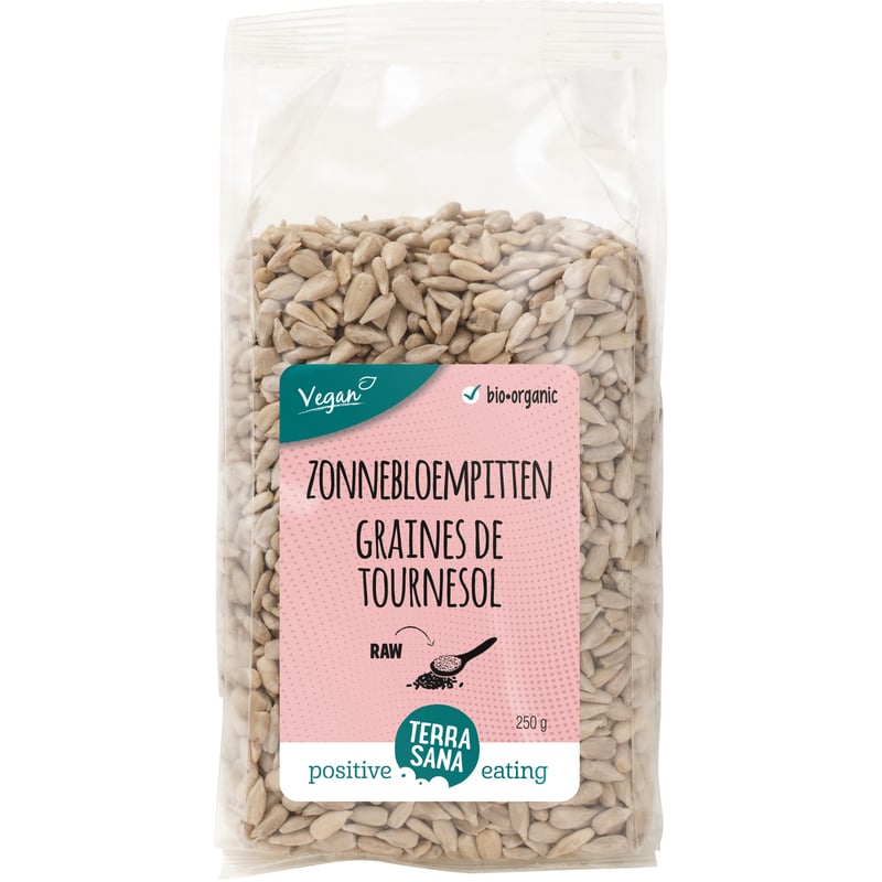 TerraSana RAW Zonnebloempitten afbeelding