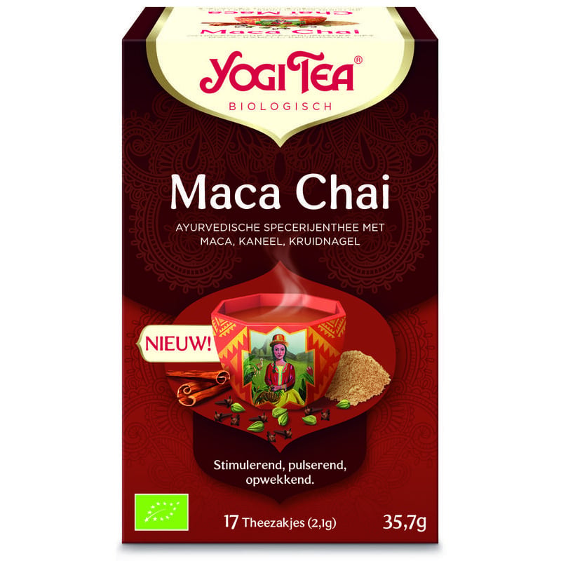 Yogi Tea Maca Chai bio afbeelding