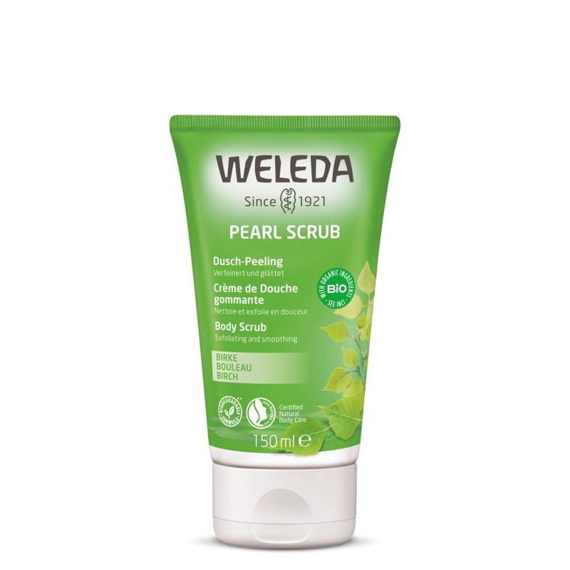 Weleda natuurcosmetica Berken Douche Scrub afbeelding