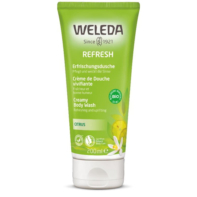 Weleda natuurcosmetica Citrus Refresh Douchecreme afbeelding