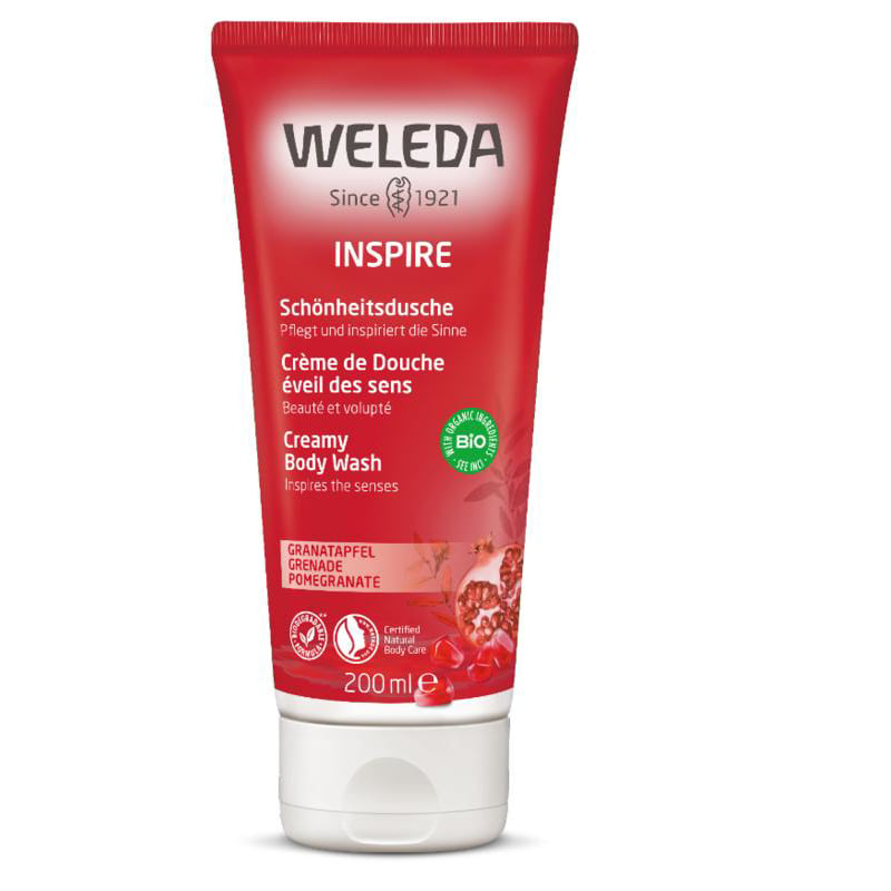 Weleda natuurcosmetica Granaatappel Inspirerende Douchecreme afbeelding