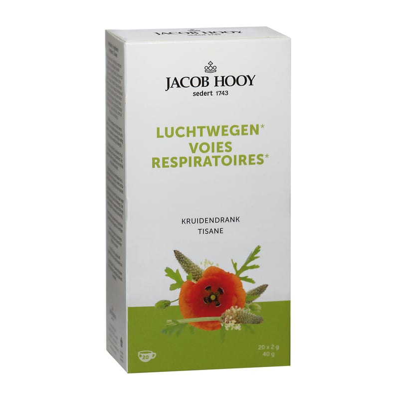 Jacob Hooy Healthy Airways Tea image