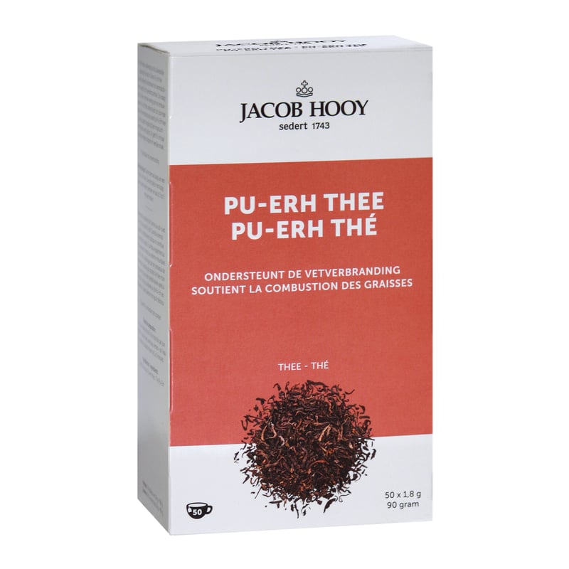 Jacob Hooy Pu Erh Theezakjes afbeelding