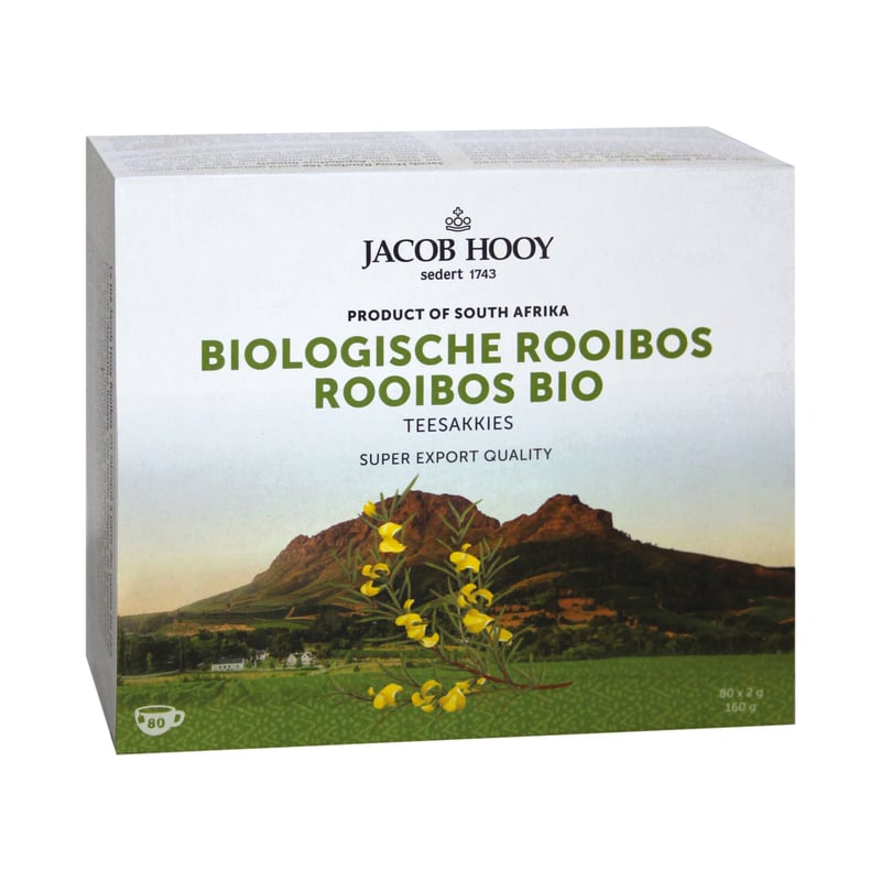 Jacob Hooy Rooibos Tea Bags Organic Jacob Hooy Rooibos Tea Bags Organic image