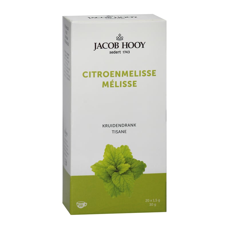Jacob Hooy Lemon Balm Tea Bags Gold image