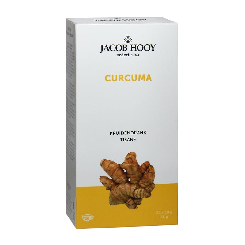 Jacob Hooy Curcuma Theezakjes Gold afbeelding