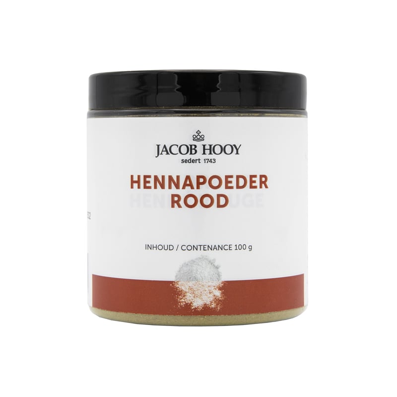 Jacob Hooy Henna Powder Red Jar image