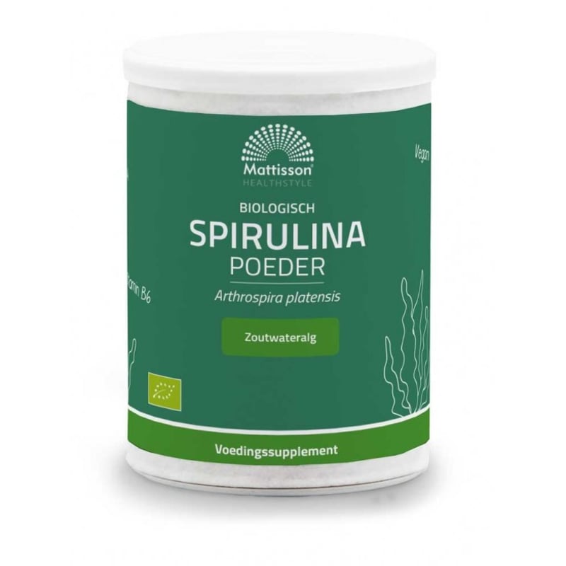 Mattisson Healthstyle Biologisch Spirulina Poeder afbeelding