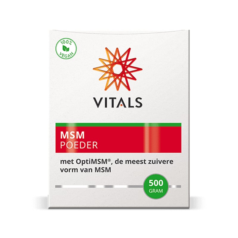 Vitals MSM Poeder Organisch Gebonden Zwavel afbeelding