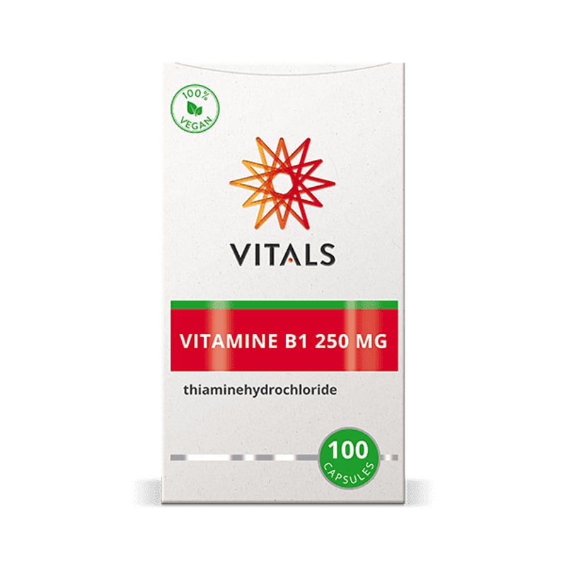 Vitals Vitamine B1 Thiamine 250 mg afbeelding