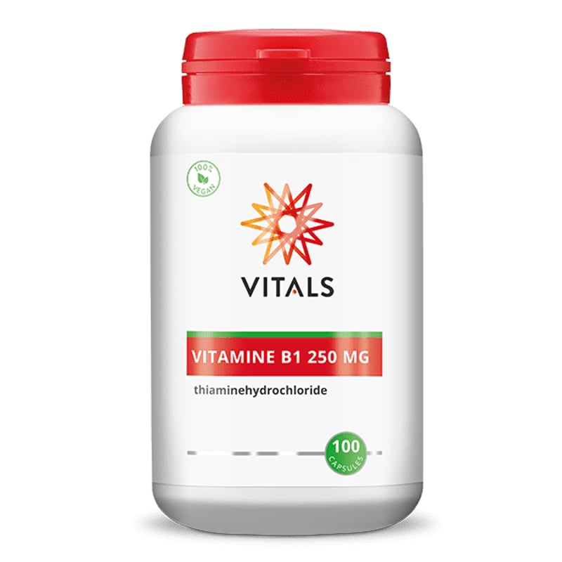 Vitals Vitamine B1 Thiamine 250 mg afbeelding