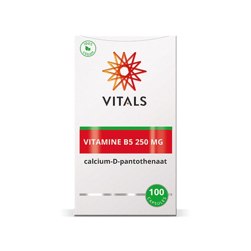 Vitals Vitamine B5 Pantotheenzuur 250 mg afbeelding