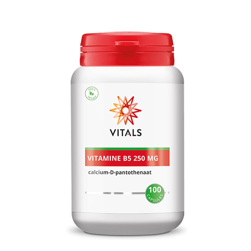 Vitals Vitamine B5 Pantotheenzuur 250 mg afbeelding