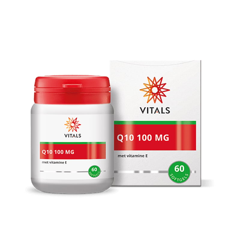 Vitals Co Enzym Q10 100 mg afbeelding
