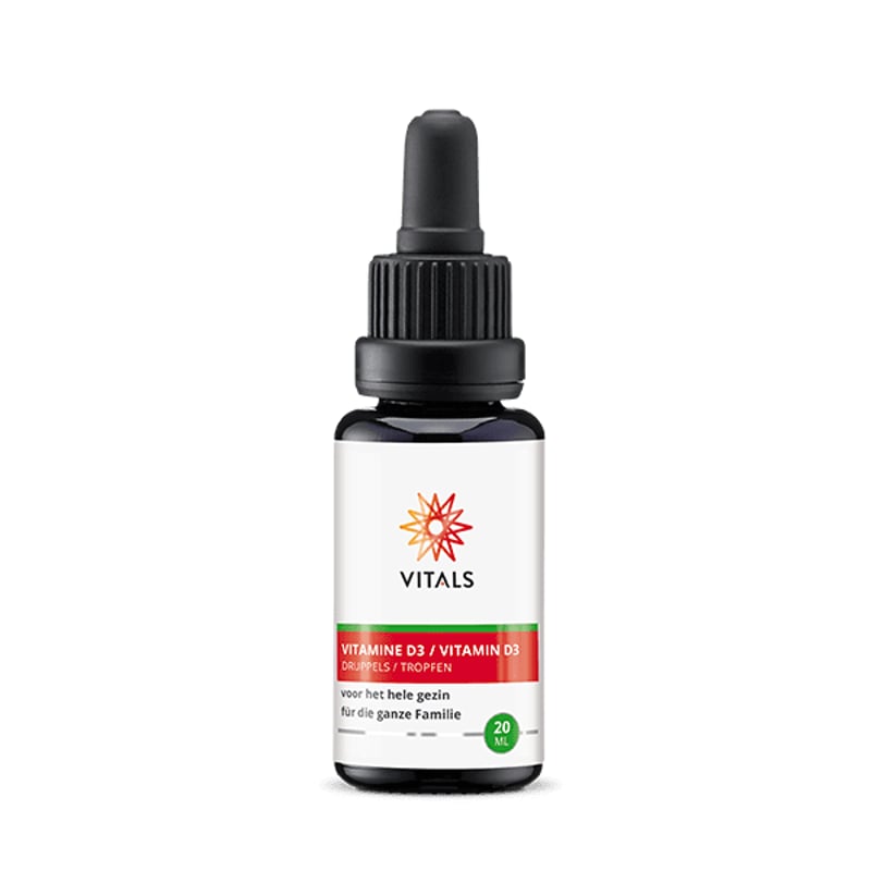 Vitals Vitamine D3 Druppels afbeelding