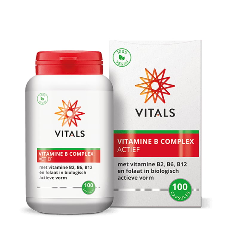 Vitals Vitamine B Complex Actief afbeelding