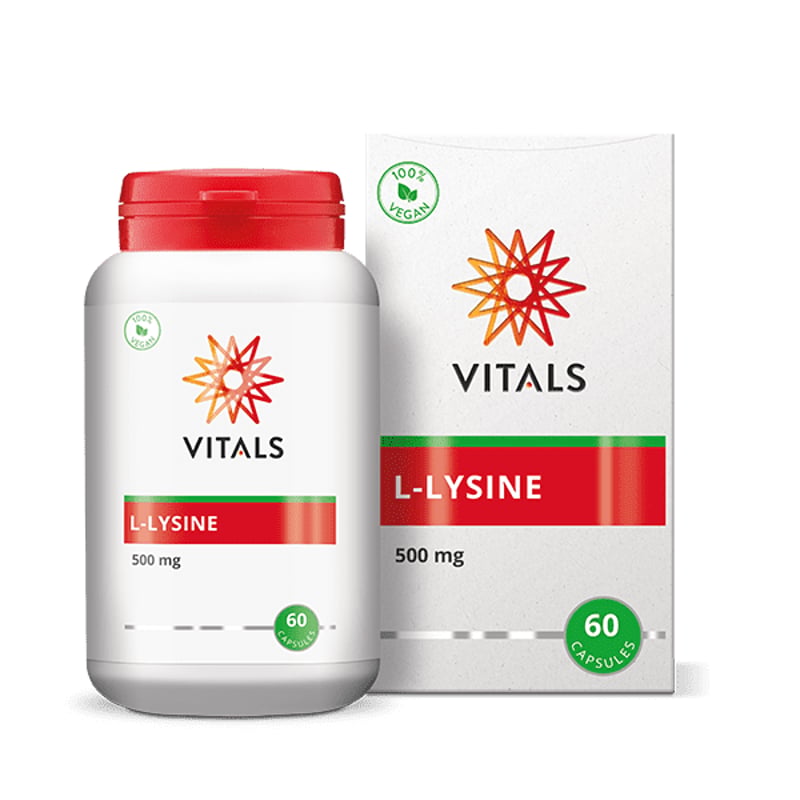 Vitals L-lysine 500 mg afbeelding