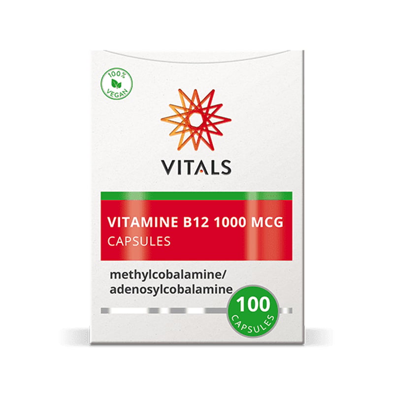 Vitals Vitamine B12 1000 mcg afbeelding