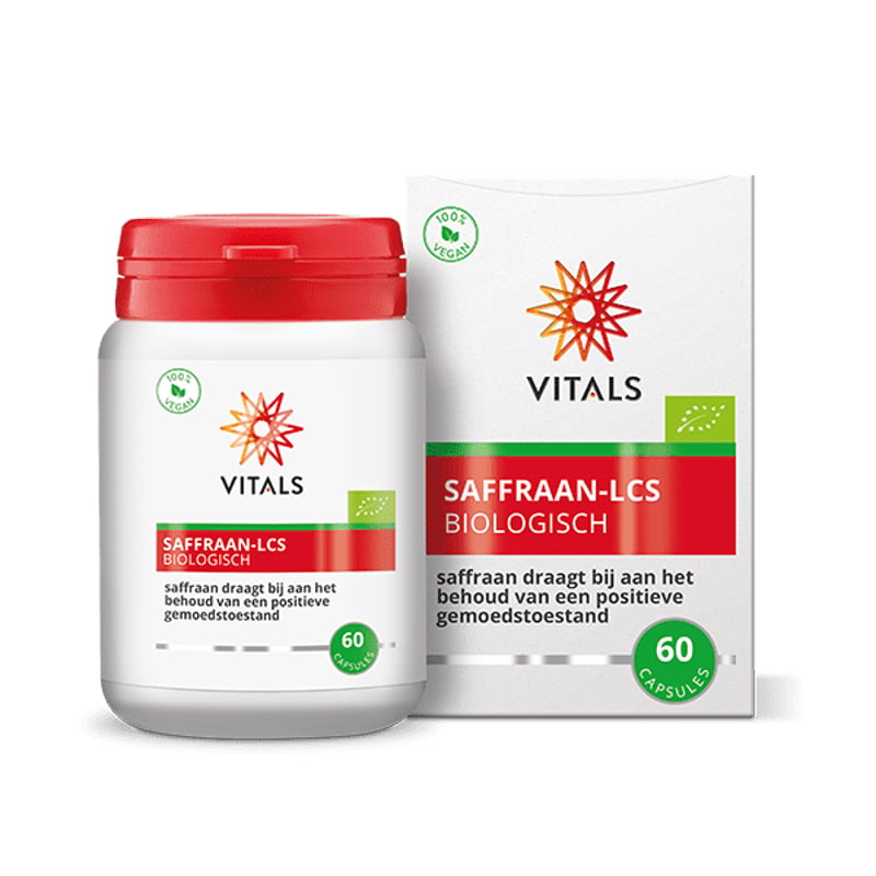Vitals Saffraan-LCS 28 mg (Crocus sativus) afbeelding