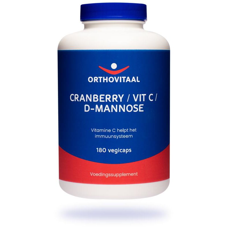 Orthovitaal Cranberry, Vitamine C & D-Mannose afbeelding