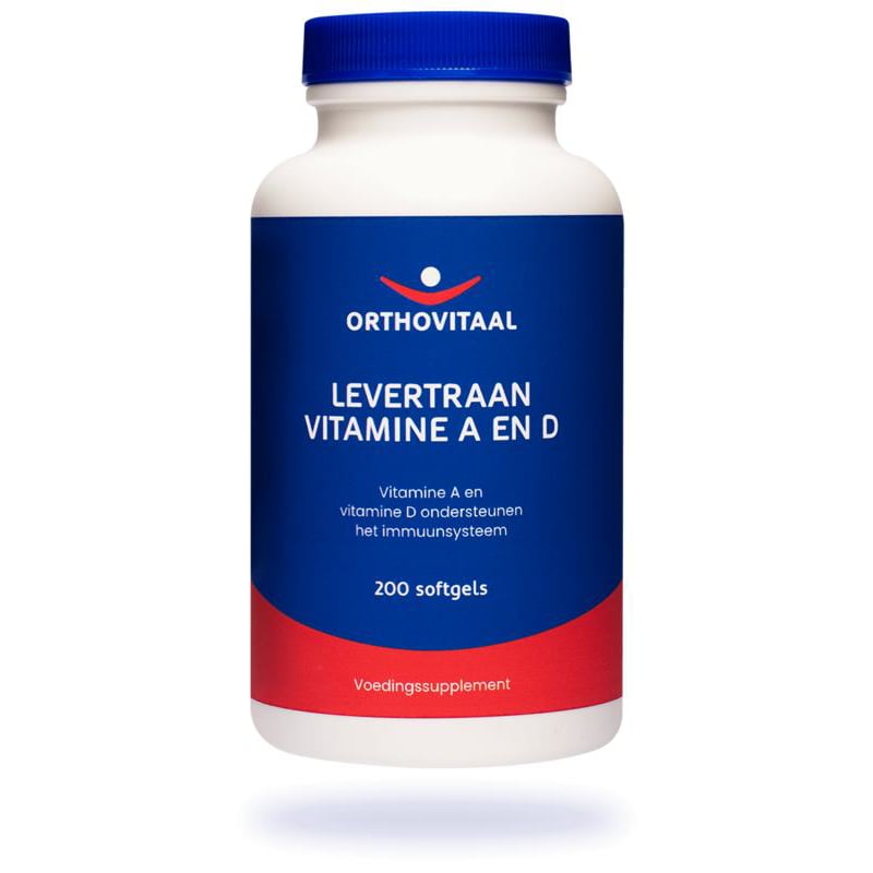 Orthovitaal Cod Liver Oil Vitamin A and D image