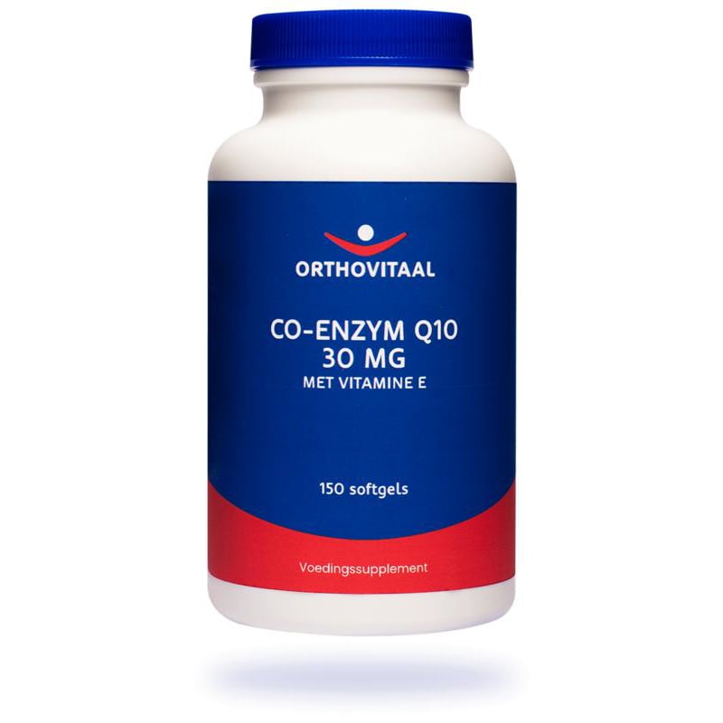 Orthovitaal Co-enzym Q10 30 mg met Vitamine E afbeelding