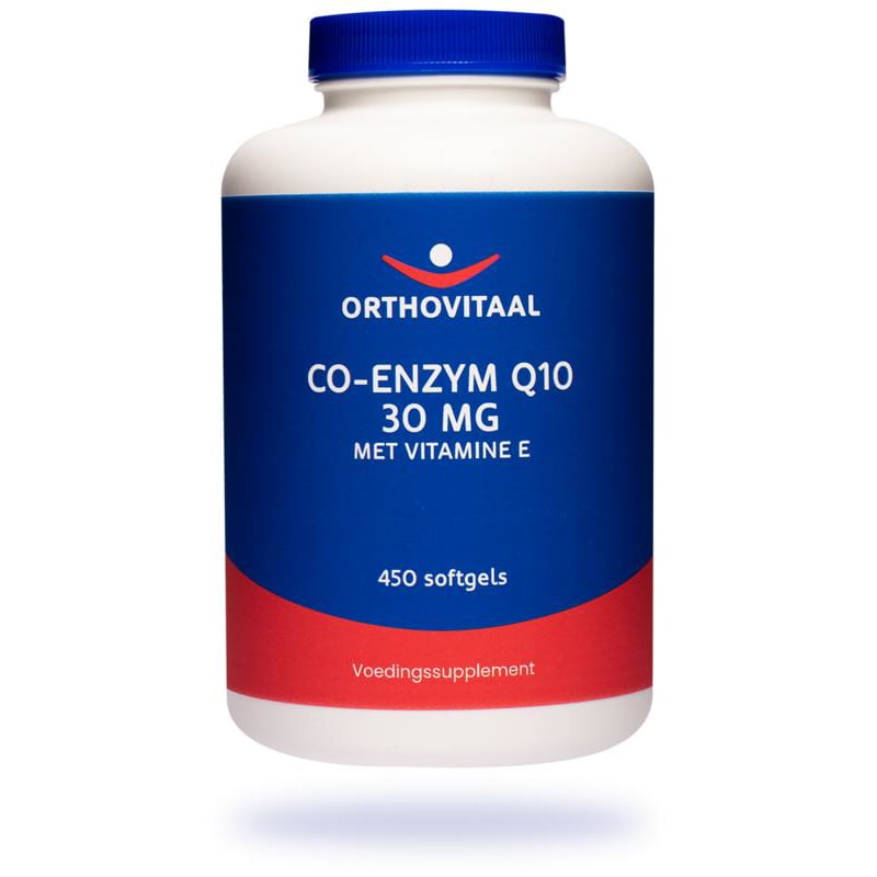 Orthovitaal Co-enzym Q10 30 mg met Vitamine E afbeelding